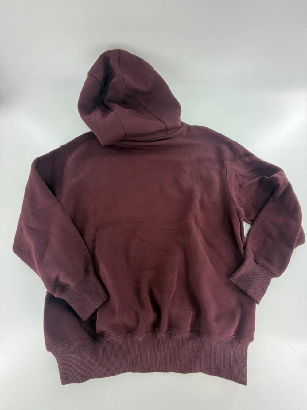 Nike Phoenix Oversized Womens Pullover Hoodie Size Small Burgandy DQ5860-652 - Picture 5 of 16